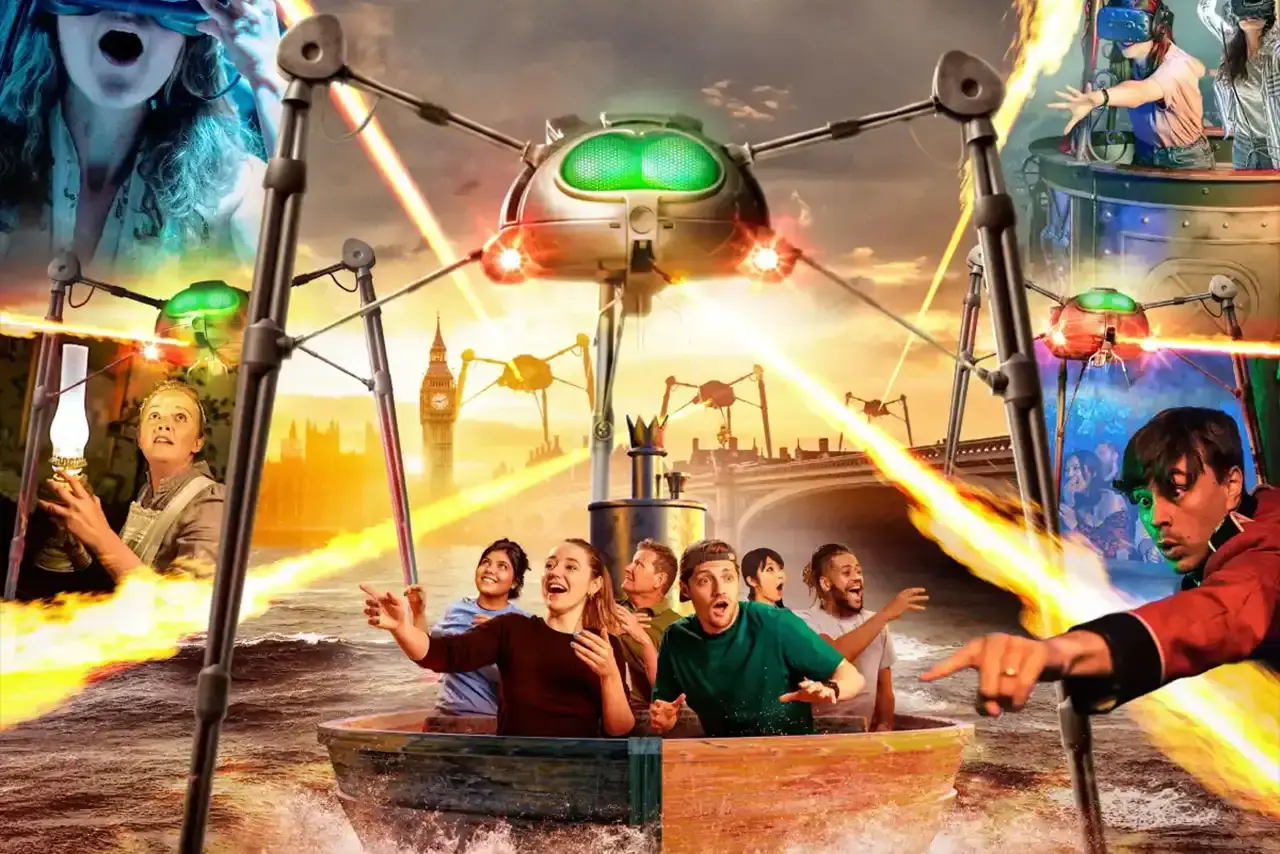 EXPERIENCE A REAL MARTIAN INVASION IN LONDON - War of the Worlds Experience in London by Jeff Wayne